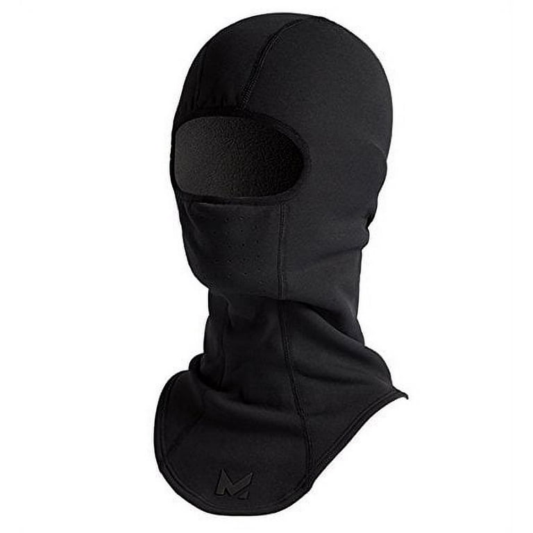 Mission RadiantActive Balaclava Outdoor Sports Face Mask, Black, One Size 
