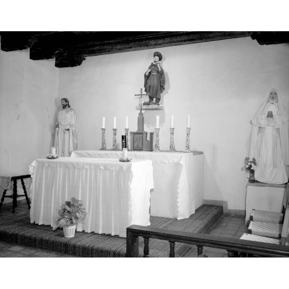 Mission San Francisco De La Espada History (36 x 24)
