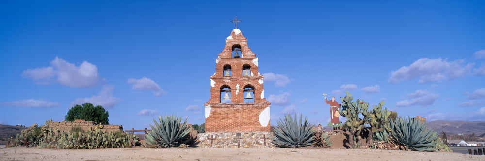 Mission San Miguel San Miguel California Canvas Art - Panoramic Images (36 x 12)