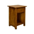 thumbnail image 1 of Mission Solid Quarter Sawn Oak 1 Drawer End Table - Model A27, 1 of 3