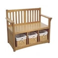 thumbnail image 1 of Mission Storage Bench&Bins, 1 of 1