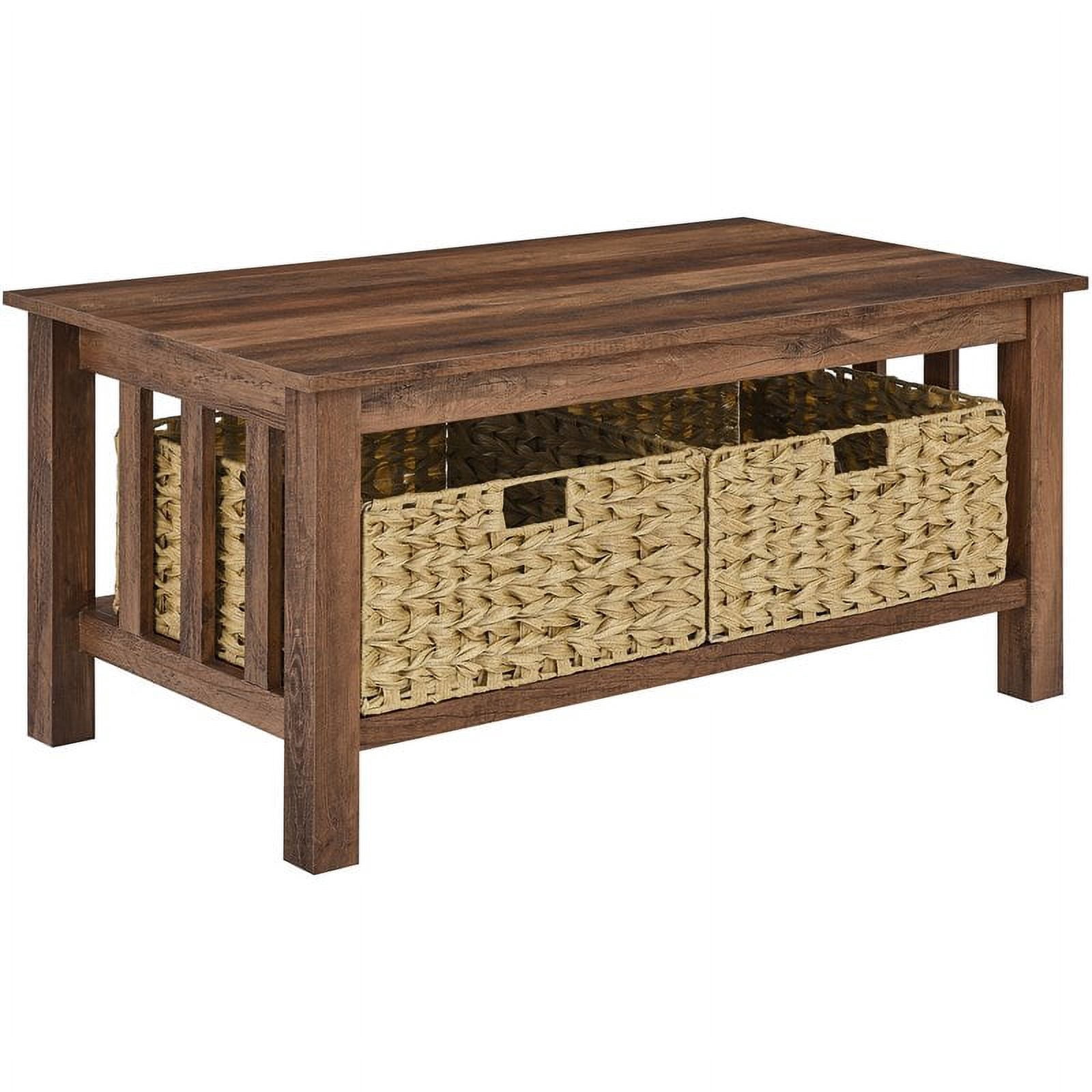 mission-storage-coffee-table-with-baskets-in-rustic-oak-walmart