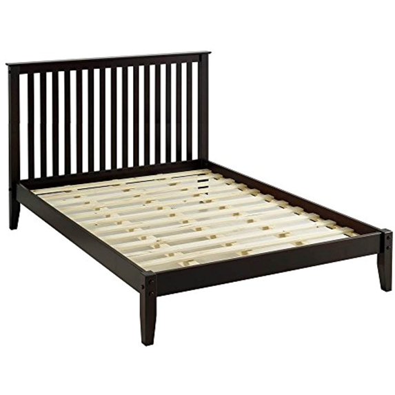 Mission Style Platform Bed, Multiple Sizes, Multiple Colors