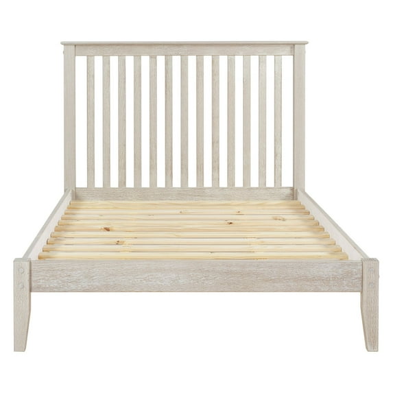 Mission Style Platform Bed, Multiple Sizes, Multiple Colors