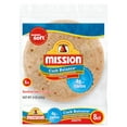 Mission Super Soft Carb Balance Whole Wheat Fajita Flour Tortillas, 8