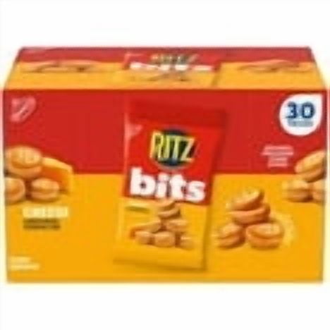 RITZ Bits Cheese Sandwich Crackers, 1.5 oz., 30 pk.