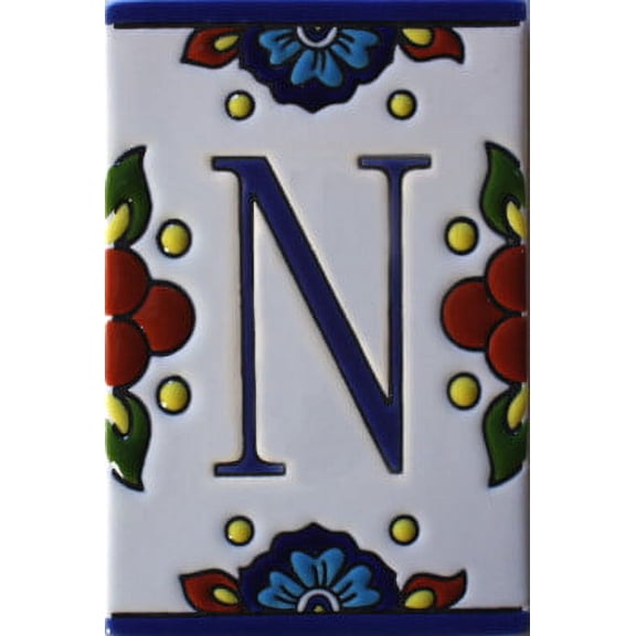 Mission Tile Letter N