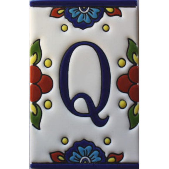 Mission Tile Letter Q