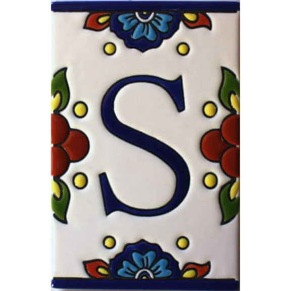 Mission Tile Letter S