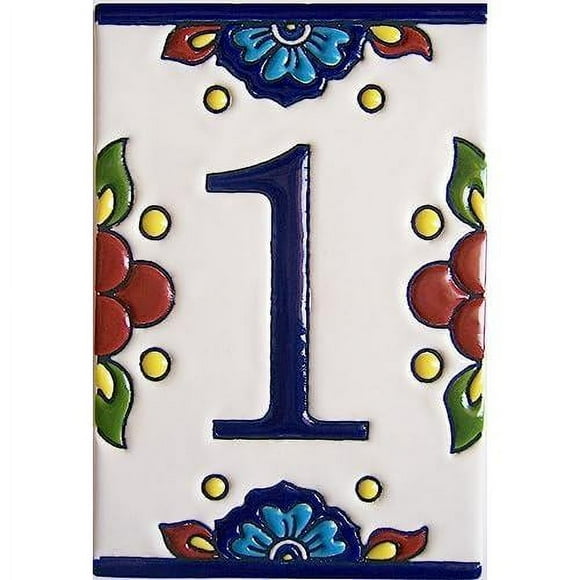Tile House Numbers Frame