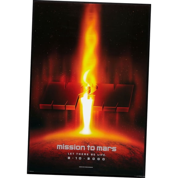 Mission To Mars Poster Metal Sign 8Inx 12In Print On Metal 8x12 Square Adults Best Posters