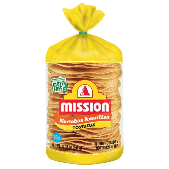 Mission Tostadas Norteas Amarillas, 30 Count