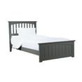 thumbnail image 1 of Mission Traditional Bed with Matching Foot Board, Multiple Colors and Sizes, 1 of 6