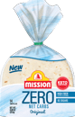 Mission Zero Net Carb Original Tortillas - 0g Net Carbs - Keto Certified - 4.5" Street Taco - 14 Count, 8.89 oz. - Keto Friendly Low Carb Tortillas