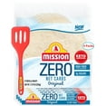 thumbnail image 1 of Mission Zero Net Carbs Original Flour Tortillas, 8 Count, 8" Soft Taco - 4 Packs (32 Tortillas) with ValorServe™ Mini Kitchen Utensil - Keto Friendly Low Carb Tortillas, 1 of 7