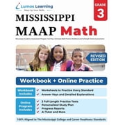 Mississippi Academic Assessment Program Test Prep 3rd Grade Math Practice Workbook -length Online Assessments , Paperback