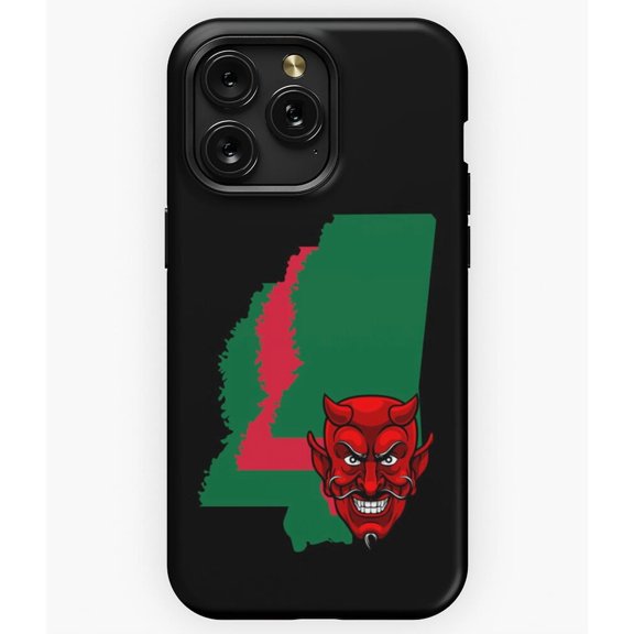 Mississippi Border Delta Devils MVSU Sports Fan A3810 Phone Case for iPhone 11 to 17 Pro Max
