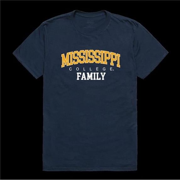 Mississippi College Choctaws Family T-Shirt, Navy - Extra Large