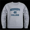 thumbnail image 1 of Mississippi College Choctaws Seal Crewneck Sweatshirt, Heather Grey - Medium, 1 of 1