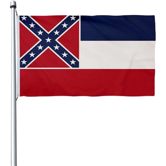 Mississippi (Current) Flag with Brass Grommets