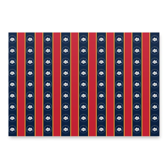 Mississippi Flag Wrapping Paper Set | Premium Gift Wrap for Every Occasion