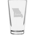 thumbnail image 1 of Mississippi Home States Etched 16oz Libbey Pint Glass, 1 of 1