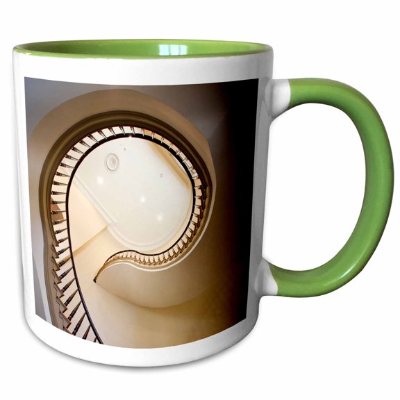 3drose, Mississippi, Jackson. Old Capitol Museum - Us25 Wbi0066 - Walter Bibikow, 11oz Two-tone Green Mug
