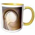 thumbnail image 1 of 3drose, Mississippi, Jackson. Old Capitol Museum - Us25 Wbi0066 - Walter Bibikow, 11oz Two-tone Yellow Mug, 1 of 6