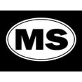thumbnail image 1 of Mississippi Magnolia State Tourism Logo Decal Sticker - White Vinyl Decal for Cars, Macbooks, and Other Laptops, 1 of 1