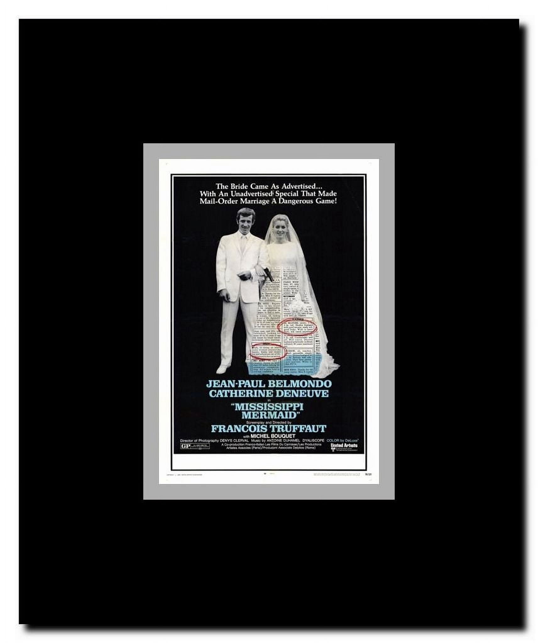 Mississippi Mermaid Framed Movie Poster