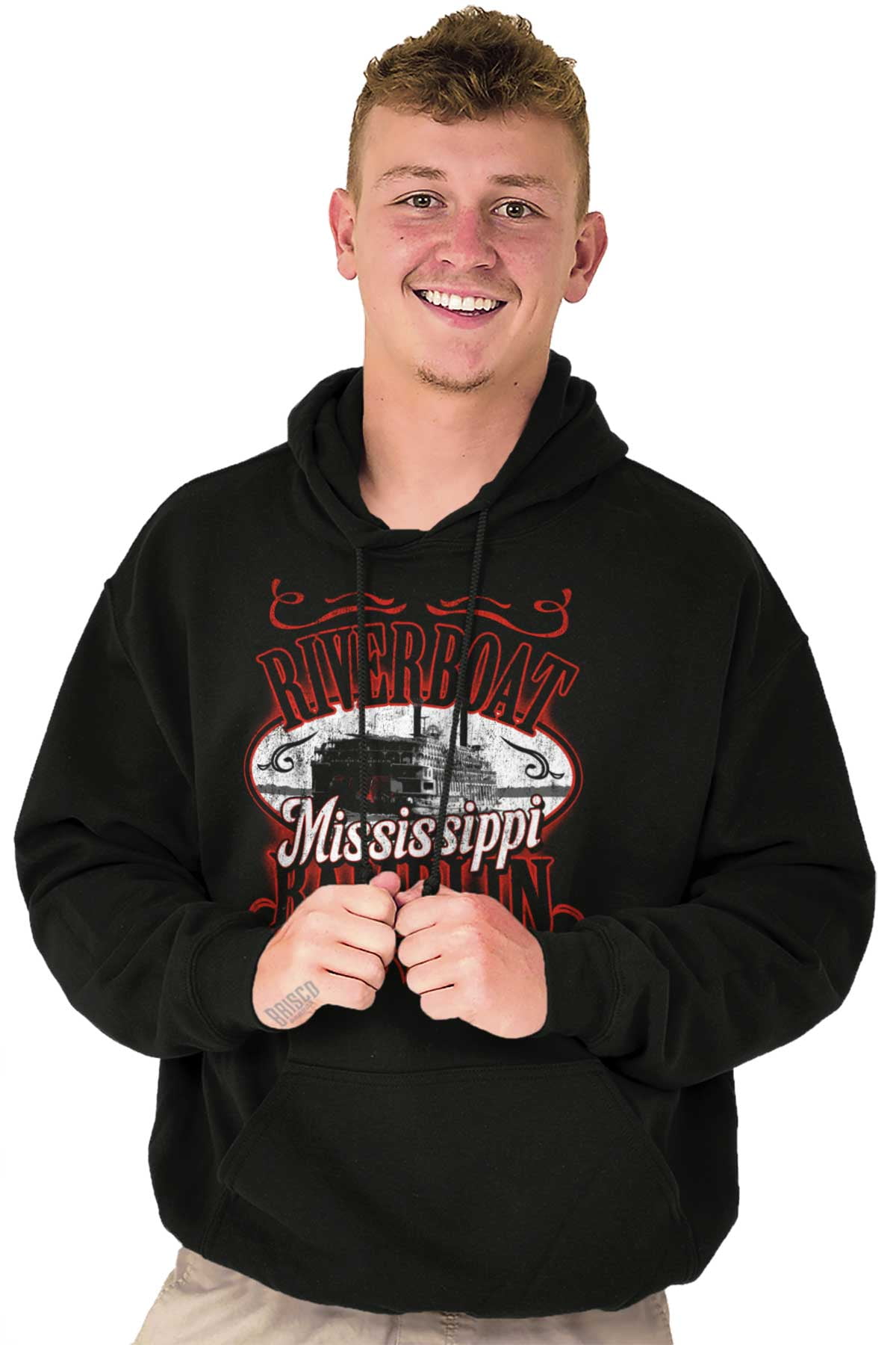 Ms Rinski Face Mississippi River Riverboat Ramblin Hoodie Sweatshirt Women Men Brisco ...