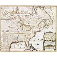 thumbnail image 1 of Mississippi & St. Lawrence Valley Maps 1719 Poster Print, 1 of 1