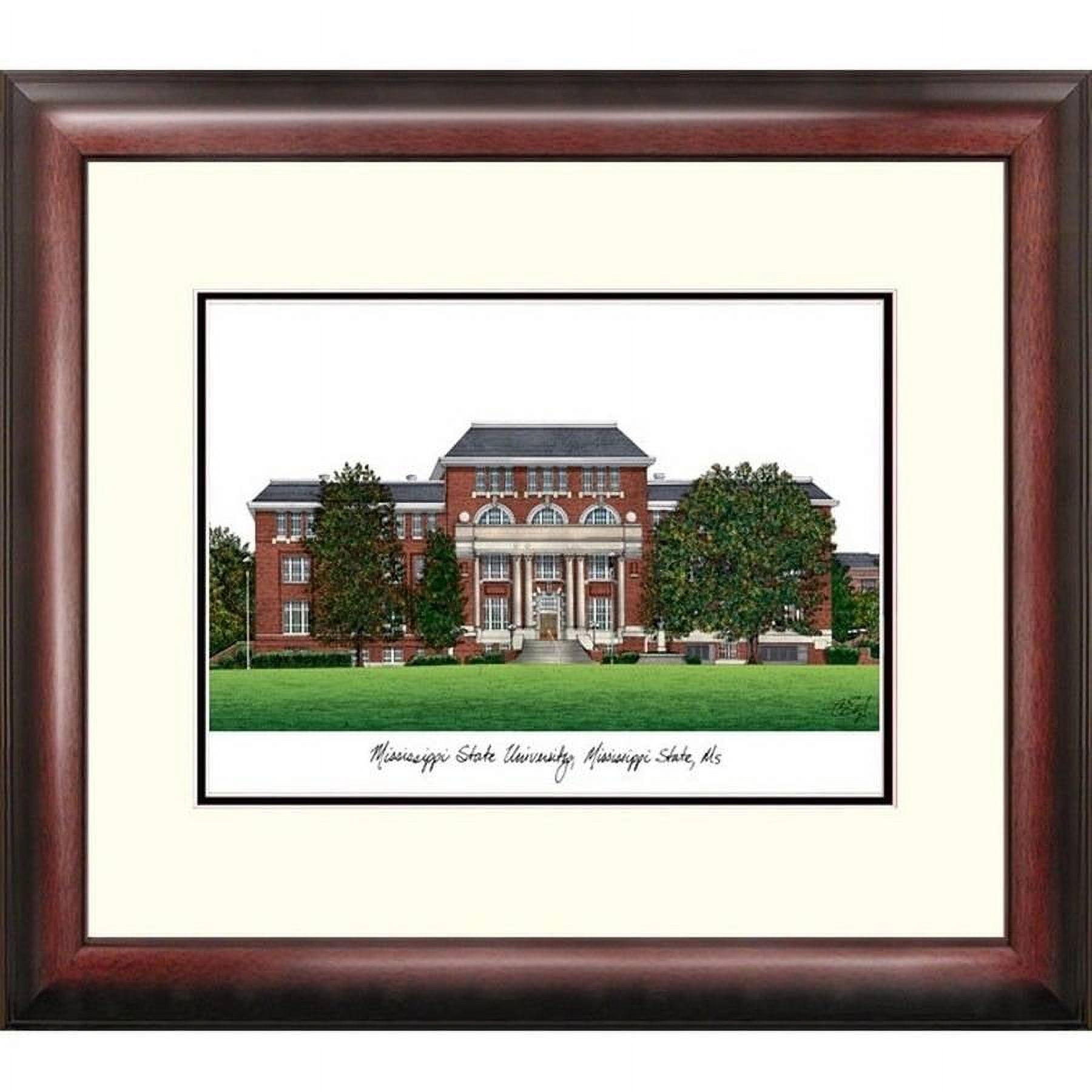 Mississippi State Alumnus Framed Lithograph