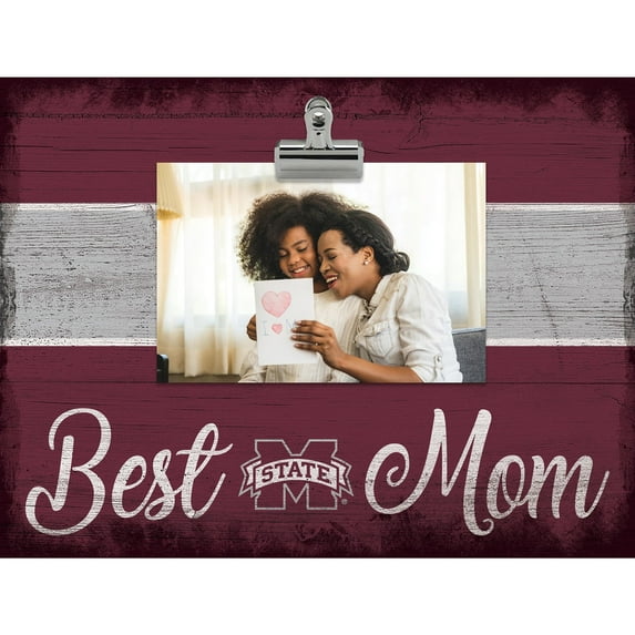 Mississippi State Bulldogs 10.5'' x 8'' Best Mom Clip Frame