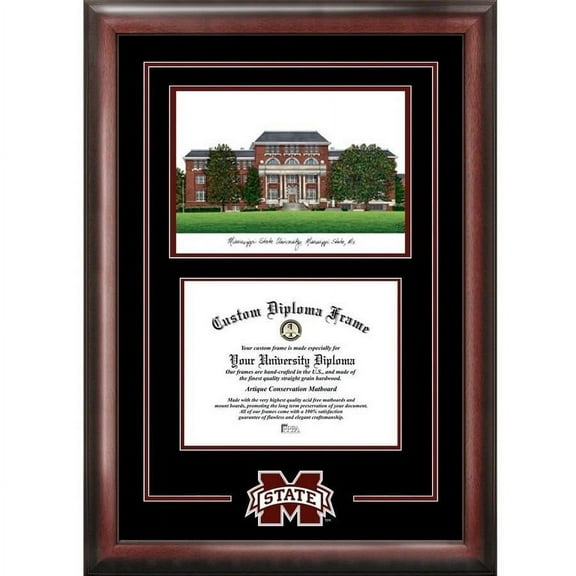 Mississippi State Bulldogs 8.5" x 11" Spirit Graduate Diploma Frame