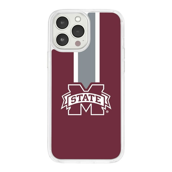 Mississippi State Bulldogs HD Phone Case Compatible with Apple iPhone 11 Pro Max (Stripe) by Affinity Bands