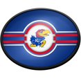 thumbnail image 1 of Kansas Jayhawks 18'' x 14'' Team Color Slimline Illuminated Wall Sign, 1 of 6