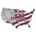 thumbnail image 1 of Mississippi State Bulldogs USA Flag Cutout Sign, 1 of 1