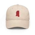 thumbnail image 1 of Mississippi State Flag Hat | Our #1 Bestseller – The Hat You See at Every Football Game Across the State! (Stone), 1 of 4
