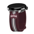 thumbnail image 1 of Mississippi State HD Unisex Watch Band Compatible with Google Pixel Watch (Long Stripes), 1 of 2