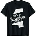thumbnail image 1 of Mississippi State Map Souvenir Gift T-Shirt, 1 of 5