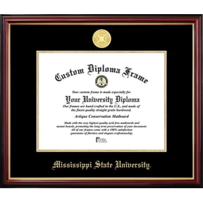Mississippi State Petite Diploma Frame