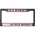 Mississippi State University Alumni Black Plastic License Plate Frame