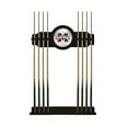 thumbnail image 1 of Mississippi State Bulldogs Eight Stick Pool Cue Rack - Black, 1 of 3