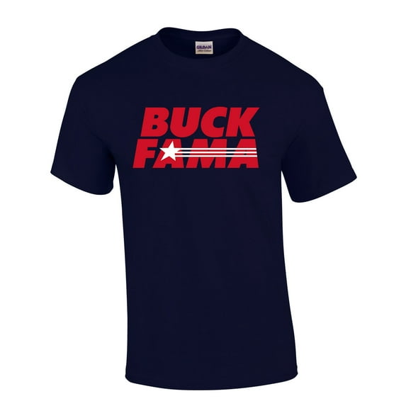Mississippi Tshirt Football Team Color Navy and Red Mississippi Buck Fama Funny Rebel Mens Short Sleeve T-shirt Graphic Tee-Navy-4xl