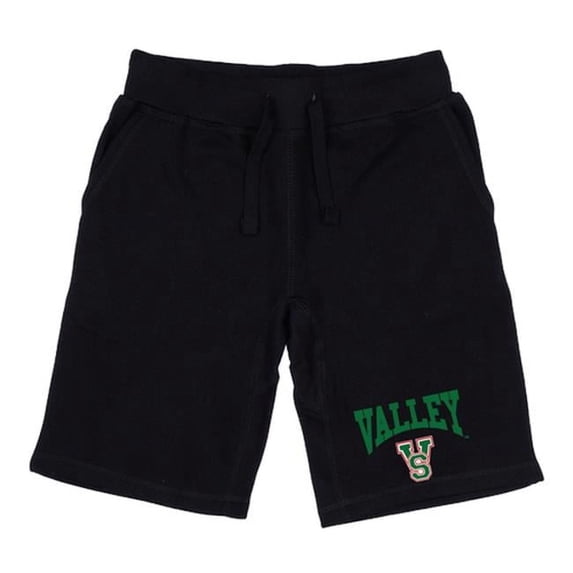 Mississippi Valley State University Delta Devils & Devilettes Premium Shorts, Black - Large