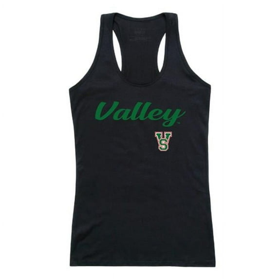 Mississippi Valley State University Delta Devils & Devilettes Script Tank Top, Black - Small