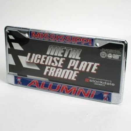 Mississippi "alumni" License Plate Frame - Chrome