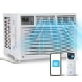 thumbnail image 1 of Missky AC Window Unit 10000 BTU, Window Air Conditioner with Remote, Wi-Fi Enabled, Cools Rooms up to 450 Sq.ft, White, 1 of 8