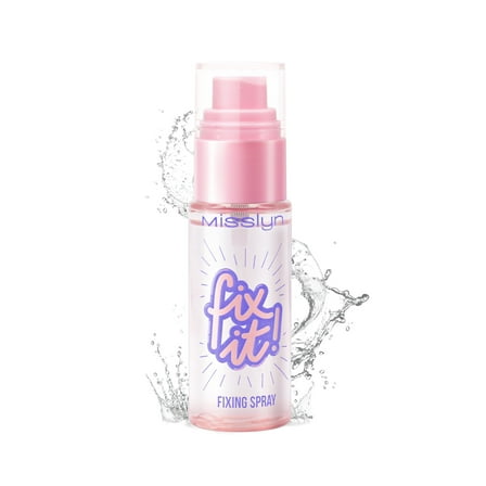 Misslyn FIX IT Power Setting Spray #01 Matte Finish, Waterproof Grips Makeup Setting Spray, 1.35 fl oz